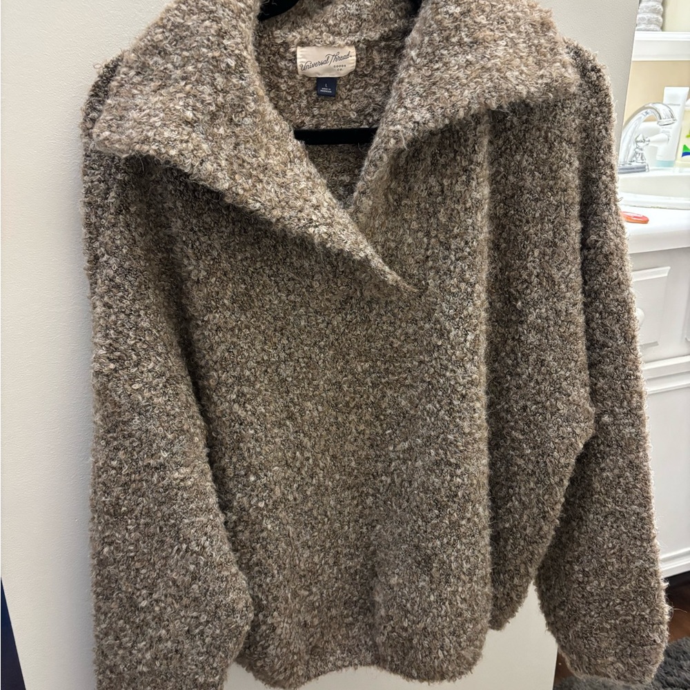 Universal Thread Textured Tan Sweater